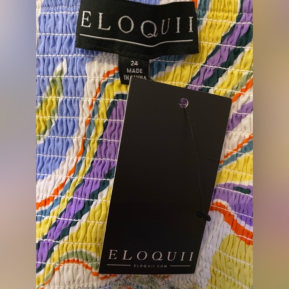 Eloquii Cutout Detail Jumpsuit Coverup - Picture 5 of 5